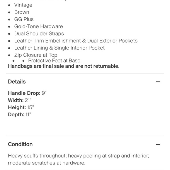 Vintage Gucci duffle bag - Picture 6 of 10